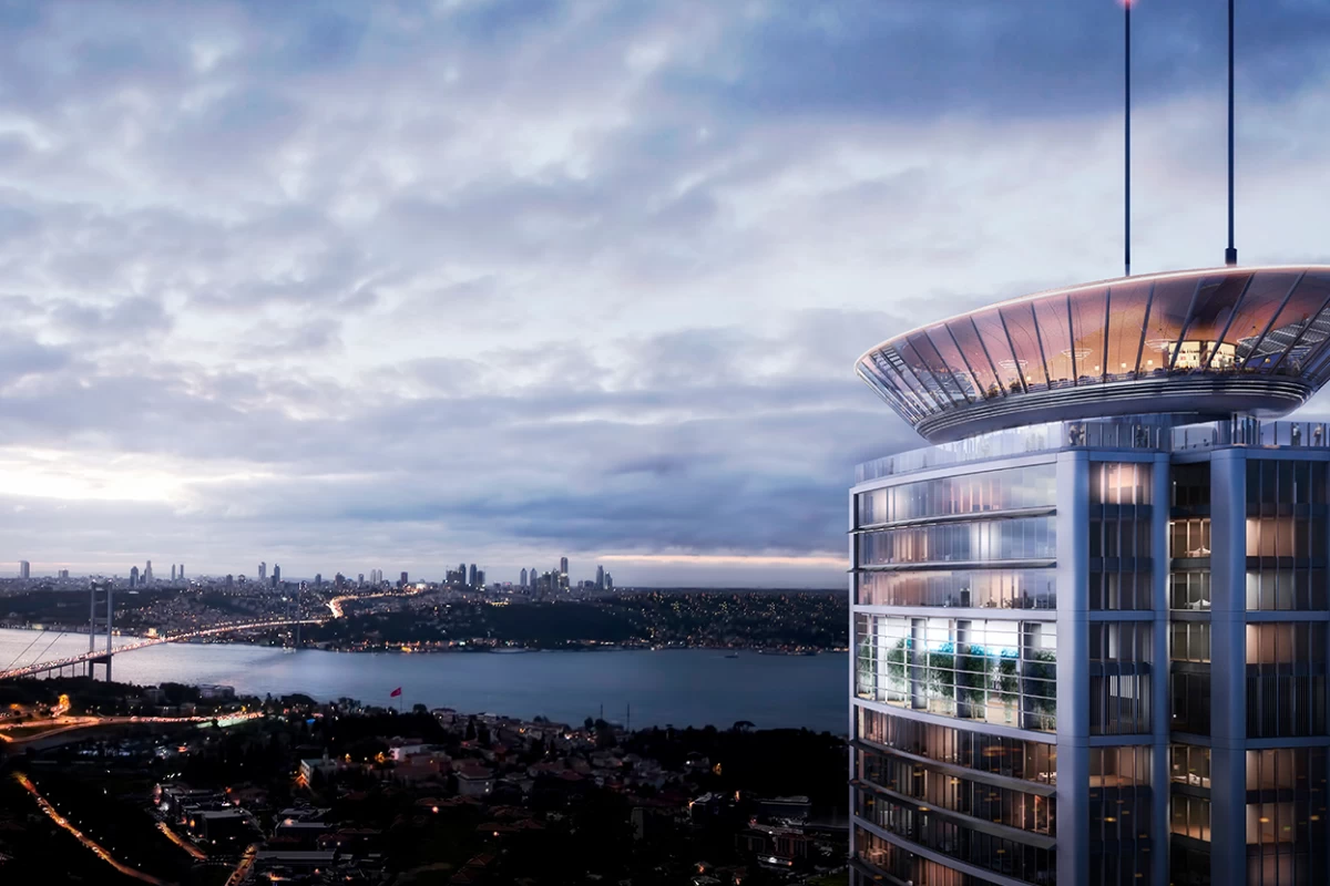 upper-floors-of-skyscraper-with-the-unique-view-of-bosphorus-with-cloudy-weather-and-european-side-of-istanbul-in-background