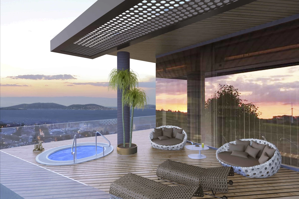 exterior-view-of-the-spacious-terrace-from-the-project-having-a-private-swimming-pool-two-sunbeds-armchairs-and-a-coffee-table