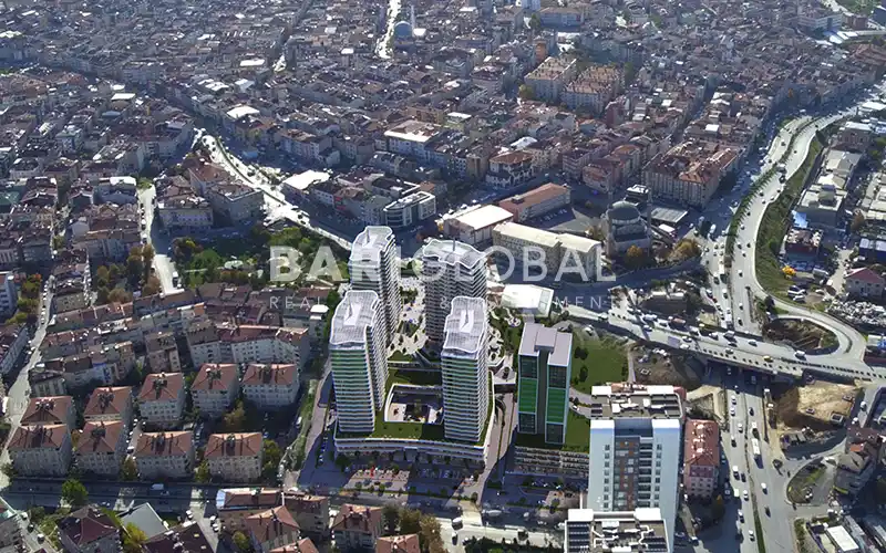 birds-eye-view-of-outstanding-residential-and-commercial-residences-near-the-main-roads-in-gaziosmanpasa
